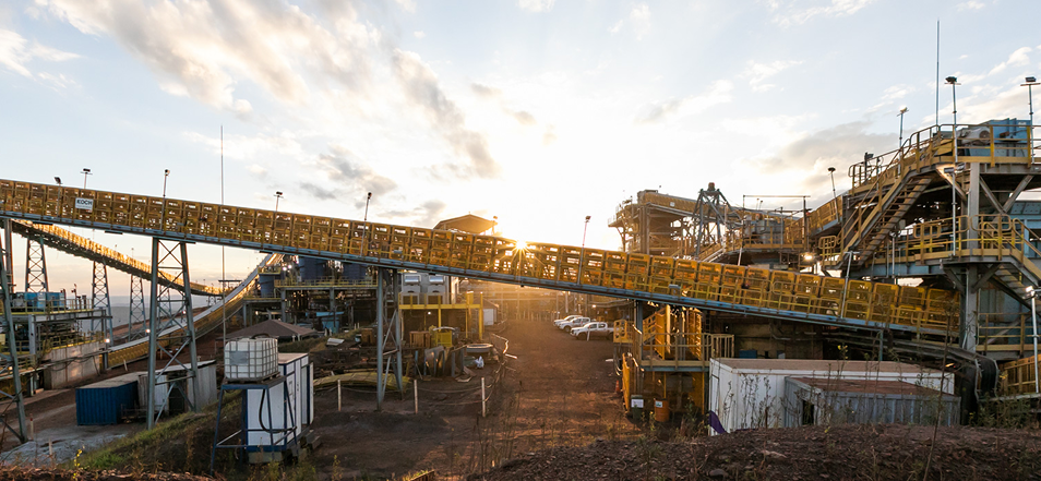 Sunset at Tico-Tico Mine